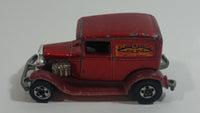 1981 Hot Wheels A-OK 'Early Times Delivery' Metalflake Red Die Cast Toy Car Vehicle