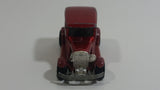 1981 Hot Wheels A-OK 'Early Times Delivery' Metalflake Red Die Cast Toy Car Vehicle