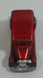 1981 Hot Wheels A-OK 'Early Times Delivery' Metalflake Red Die Cast Toy Car Vehicle