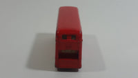 Vintage Lesney Matchbox Series No. 74 Daimler Bus Double Decker ESSO Extra Petrol Red Die Cast Toy Car Vehicle