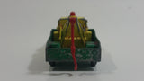 Vintage 1965 Lesney Matchbox Series No. 13 Dodge Wreck Truck BP British Petroleum Tow Truck Green Yellow Die Cast Toy Car Vehicle
