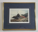 Jim Collins "Royal Hudson" 2860 Train Locomotive 10 1/4" x 12 1/4" Framed Railroad Print