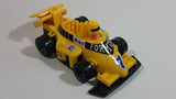 Regal Greetings and Gifts No. 8048 Plastic Yellow Formula-1 Race Car #7 "Mobil" 7 In 1 Organiser New in Box