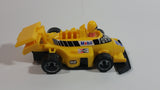 Regal Greetings and Gifts No. 8048 Plastic Yellow Formula-1 Race Car #7 "Mobil" 7 In 1 Organiser New in Box