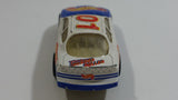 Rare HTF 1997 Hot Wheels Nascar #01 "Thunder Roller" White Die Cast Toy Race Car Vehicle