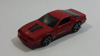 2012 Hot Wheels Camaro IROC-Z Red Die Cast Toy Car Vehicle