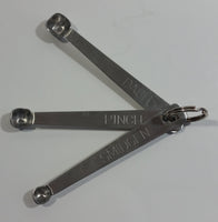 Pinch, Smidgen, Dash Metal Measuring Spoons Set of 3