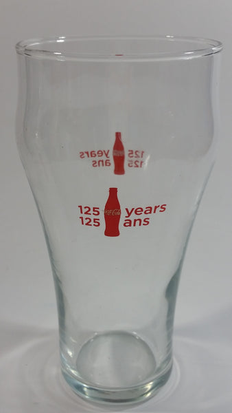 2011 Coca Cola 125 Years 6" Tall Glass Cup