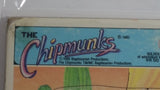 Vintage 1990 Golden Bagdasarian Productions The Chipmunks Camp Fire Themed Frame Tray Puzzle