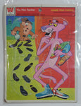 Vintage 1978 Whitman Western Publishing Company Mirisch Geoffrey D F The Pink Panther TV Show Cartoon Character Frame Tray Puzzle