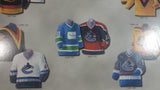 NHL Ice Hockey Vancouver Canucks Team Jersey and Arena History 10 3/4" x 13 1/4" Hardboard Wall Plaque