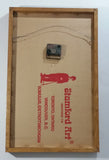 Vintage Pepsi-Cola Delicious Refreshing Soda Pop Lady Wood Framed Glass Mirror Advertising Clock 13 1/4" x 21 1/4"