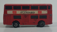 Vintage Corgi Juniors Auto City Daimler Fleetline 'The London Standard' Red Double Decker Bus Die Cast Toy Car Vehicle