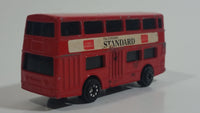 Vintage Corgi Juniors Auto City Daimler Fleetline 'The London Standard' Red Double Decker Bus Die Cast Toy Car Vehicle