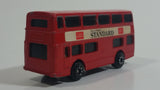 Vintage Corgi Juniors Auto City Daimler Fleetline 'The London Standard' Red Double Decker Bus Die Cast Toy Car Vehicle