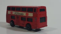 Vintage Corgi Juniors Auto City Daimler Fleetline 'The London Standard' Red Double Decker Bus Die Cast Toy Car Vehicle