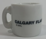 NHL Ice Hockey Calgary Flames Team Mini Miniature Ceramic Mug