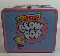 2010 TRI Loungefly Assorted Blow Pop Embossed Tin Metal Lunch Box