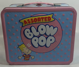 2010 TRI Loungefly Assorted Blow Pop Embossed Tin Metal Lunch Box