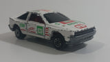 Vintage Majorette Toyota Celica 2.0GT No. 249 White Star Racing Team RD #307 Die Cast Toy Car Vehicle With Opening Doors 1/58 Scale