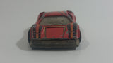 Vintage Majorette Lamborghini Red with Yellow and Black Stripes No. 237 1/56 Scale Die Cast Toy Dream Car Vehicle