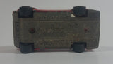 Vintage Majorette Lamborghini Red with Yellow and Black Stripes No. 237 1/56 Scale Die Cast Toy Dream Car Vehicle