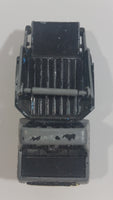 Vintage PlayArt Dump Truck Black Die Cast Toy Car Vehicle Missing the Bin and Windshield - Hong Kong