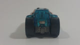 2009 Hot Wheels Tire Tread Raceway Vandetta Blue #9 Die Cast Toy Car Vehicle