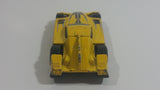 2009 Hot Wheels Track Legends Formul8r Yellow Die Cast Toy Car Vehicle