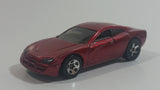 2000 Hot Wheels First Editions Dodge Charger R/T Dark Red Die Cast Toy Car Vehicle