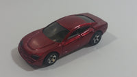 2000 Hot Wheels First Editions Dodge Charger R/T Dark Red Die Cast Toy Car Vehicle