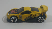 2002 Hot Wheels Tuners MS-T Suzuka Yellow Die Cast Toy Car Vehicle