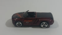 2001 Hot Wheels Company Cars Dodge Sidewinder Truck Burgundy Die Cast Toy Car Vehicle