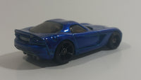 2006 Hot Wheels First Editions 2006 Dodge Viper Coupe Metalflake Blue Die Cast Toy Car Vehicle