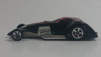 2003 Hot Wheels Heat Fleet Hammered Coupe Satin Black Die Cast Toy Car Hot Rod Vehicle