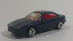 1994 Hot Wheels BMW 850i Metallic Dark Blue Die Cast Toy Car Vehicle