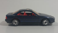 1994 Hot Wheels BMW 850i Metallic Dark Blue Die Cast Toy Car Vehicle