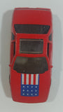 1987 Hot Wheels The Hot Ones Pontiac Fiero 2M4 Red Die Cast Toy Sports Car Vehicle - GHO