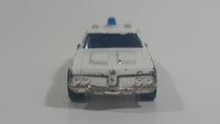 Vintage 1977 Hot Wheels Olds 442 Police Cruiser White Die Cast Toy Car Vehicle BW Hong Kong