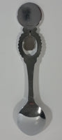 1986 Vancouver Exposition Expo 86 Science Center Metal Spoon with Charm Souvenir Travel Collectible