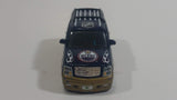 2006 Upper Deck Luxury Ride Series Limited Edition NHL Edmonton Oilers Ice Hockey Team Cadillac Escalade 1/64 Scale Dark Blue and Gold Die Cast Toy Car Vehicle with Rubber Tires