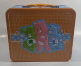 2010 Care Bears Cartoon Characters Embossed Tin Metal Lunch Box