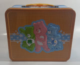 2010 Care Bears Cartoon Characters Embossed Tin Metal Lunch Box