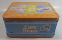 2010 Care Bears Cartoon Characters Embossed Tin Metal Lunch Box