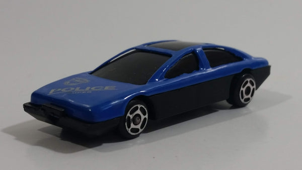Unknown Brand Super Police Cop Blue Die Cast Toy Car Vehicle