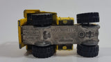 1980 Hot Wheels Workhorses CAT Caterpillar Dump Truck 777 Yellow Die Cast Toy Construction Vehicle