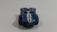 2018 Hot Wheels Exotics Twin Mill Metalflake Blue Die Cast Toy Car Vehicle