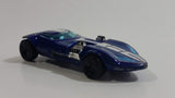 2018 Hot Wheels Exotics Twin Mill Metalflake Blue Die Cast Toy Car Vehicle