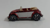 2006 Hot Wheels Classics Series 2 Volkswagen Beetle Convertible Spectraflame Red Die Cast Toy Car Vehicle