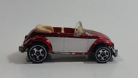 2006 Hot Wheels Classics Series 2 Volkswagen Beetle Convertible Spectraflame Red Die Cast Toy Car Vehicle